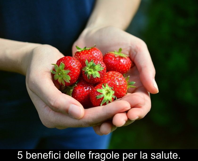 5 Benefici Delle Fragole Per La Salute.