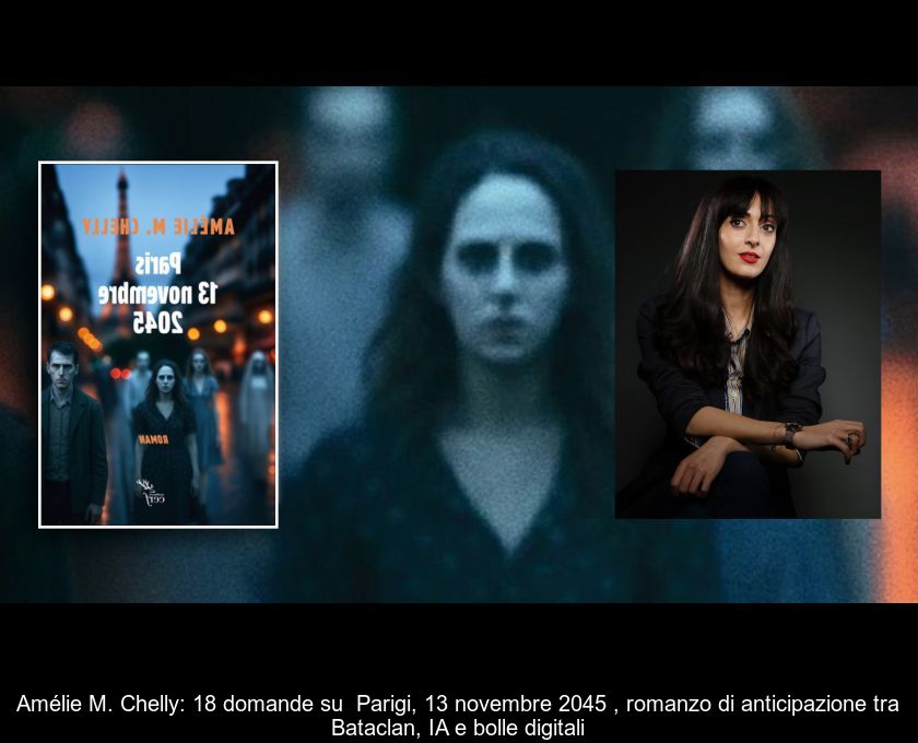 Amélie M. Chelly: 18 Domande Su 'parigi, 13 Novembre 2045', Romanzo Di Anticipazione Tra Bataclan, Ia E Bolle Digitali