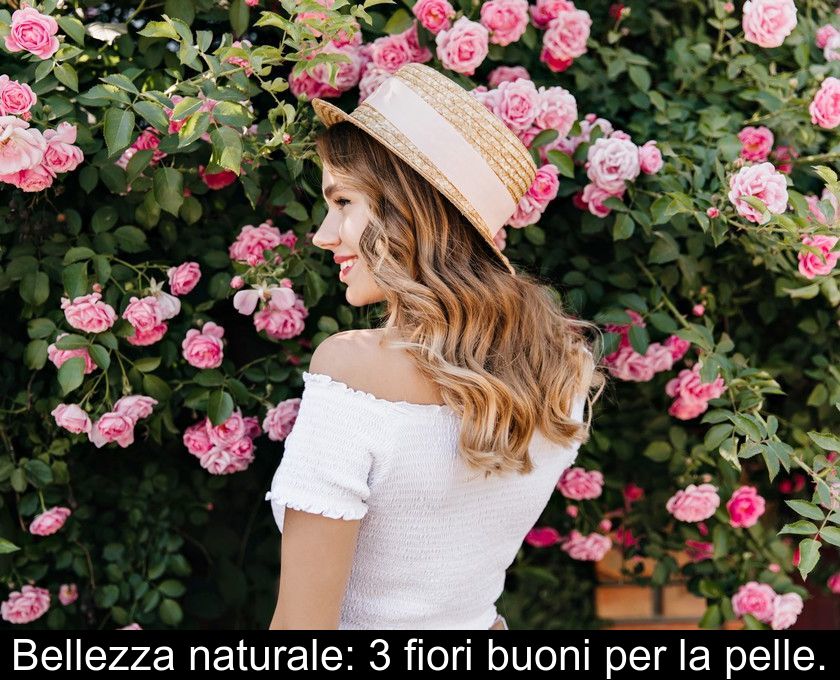 Bellezza Naturale: 3 Fiori Buoni Per La Pelle.