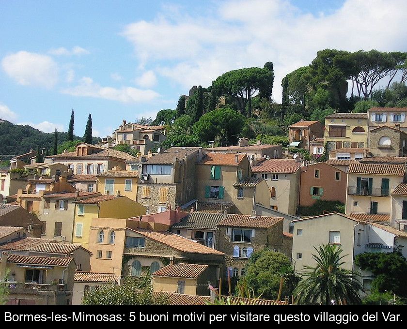 Bormes-les-mimosas: 5 Buoni Motivi Per Visitare Questo Villaggio Del Var.