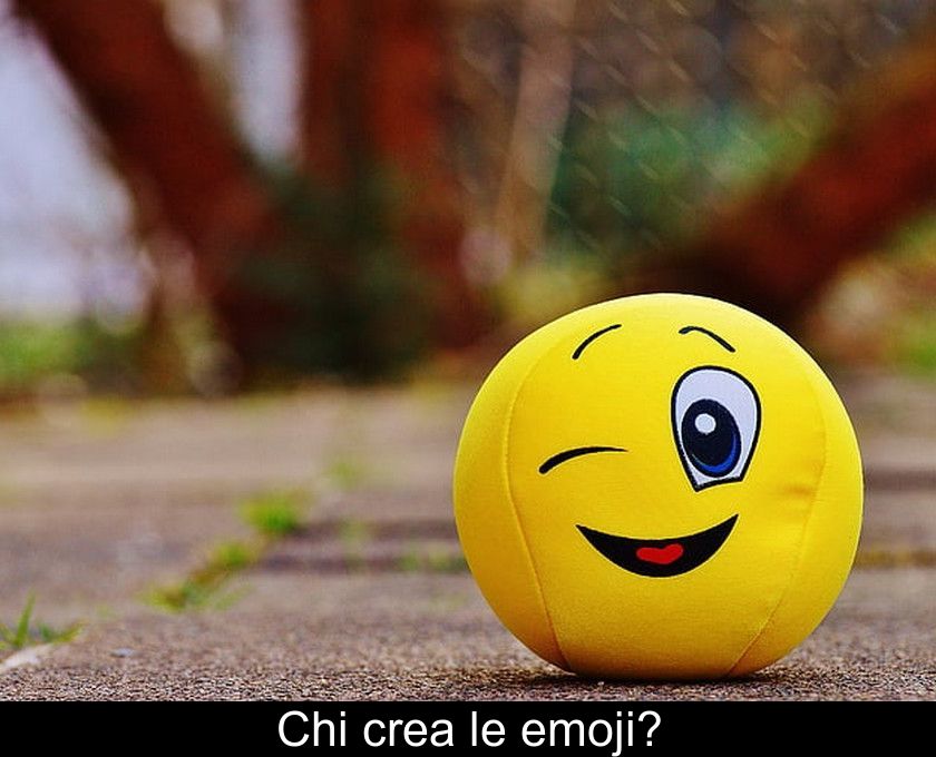 Chi Crea Le Emoji?