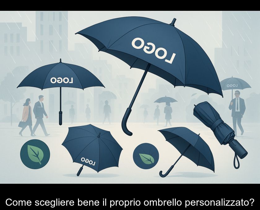 Come Scegliere Bene Il Proprio Ombrello Personalizzato?