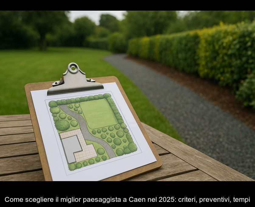 Come Scegliere Il Miglior Paesaggista A Caen Nel 2025: Criteri, Preventivi, Tempi
