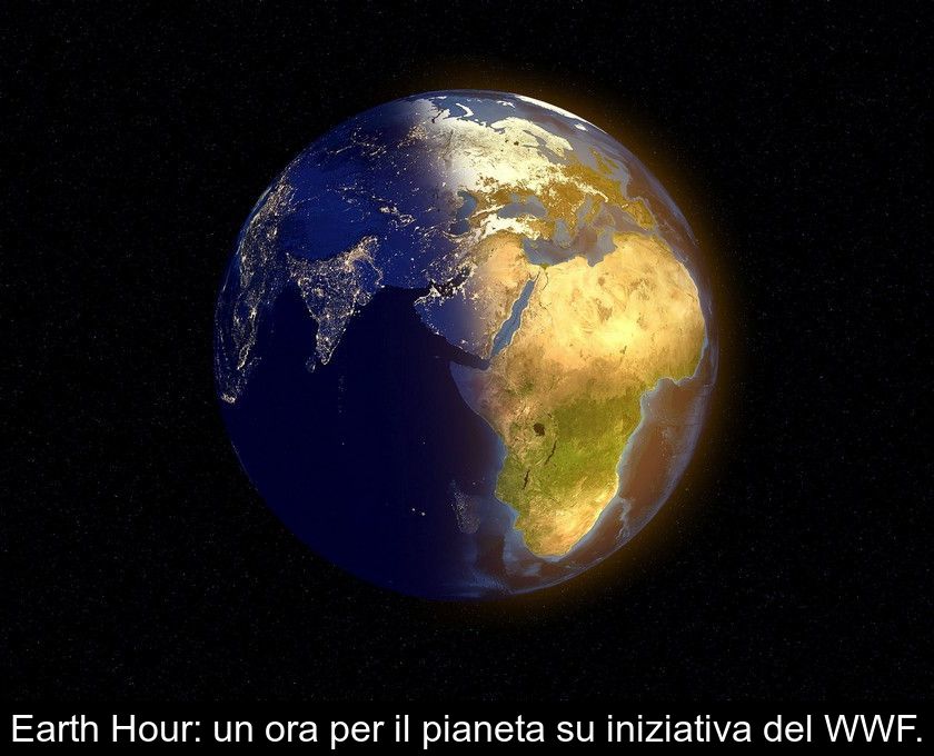 Earth Hour: Un'ora Per Il Pianeta Su Iniziativa Del Wwf.