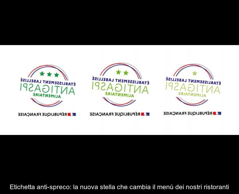 Etichetta Anti-spreco: La Nuova Stella Che Cambia Il Menù Dei Nostri Ristoranti