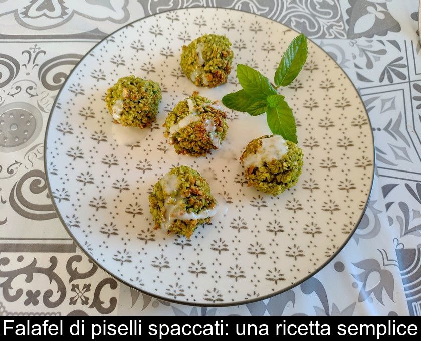 Falafel Di Piselli Spaccati: Una Ricetta Semplice