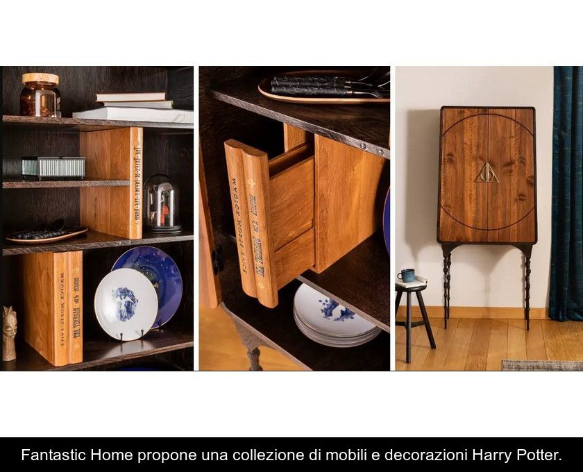 Fantastic Home Propone Una Collezione Di Mobili E Decorazioni Harry Potter.