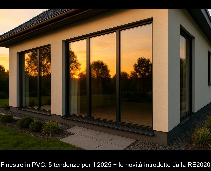 Finestre In Pvc: 5 Tendenze Per Il 2025 + Le Novità Introdotte Dalla Re2020