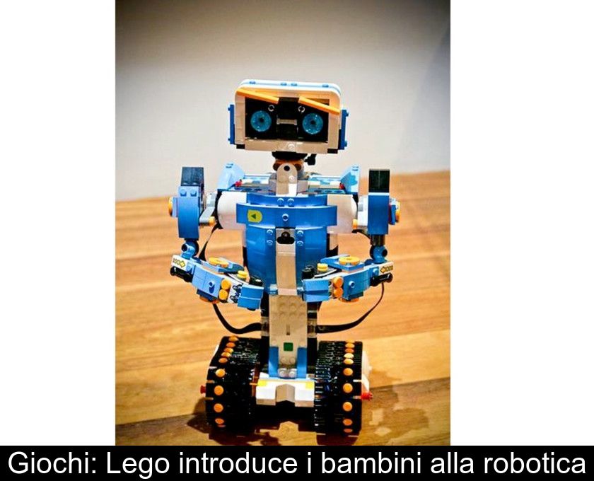 Giochi: Lego Introduce I Bambini Alla Robotica