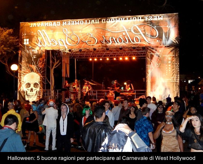 Halloween: 5 Buone Ragioni Per Partecipare Al Carnevale Di West Hollywood