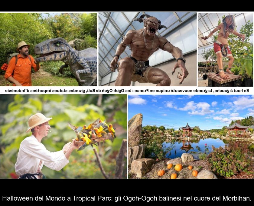 Halloween Del Mondo A Tropical Parc: Gli Ogoh-ogoh Balinesi Nel Cuore Del Morbihan.