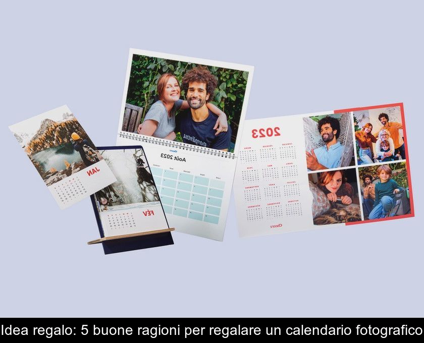 Idea Regalo: 5 Buone Ragioni Per Regalare Un Calendario Fotografico