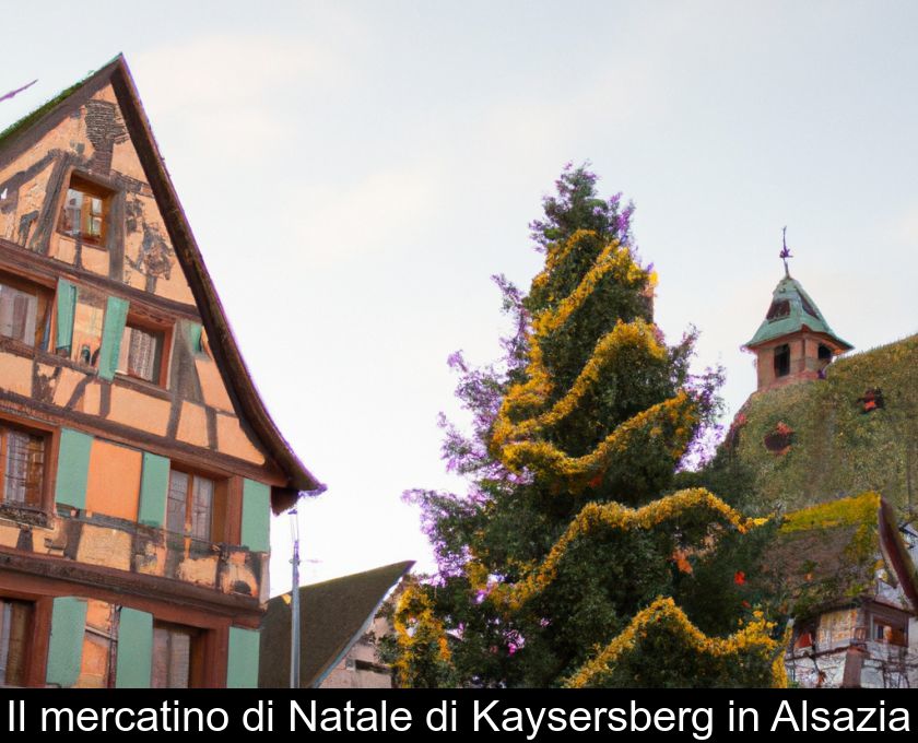 Il Mercatino Di Natale Di Kaysersberg In Alsazia
