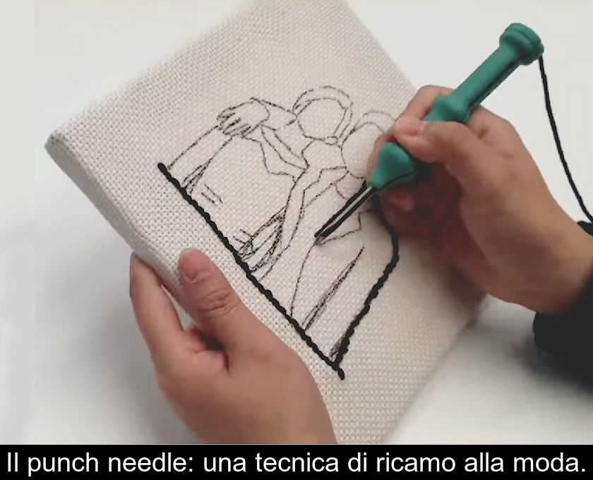 Il Punch Needle: Una Tecnica Di Ricamo Alla Moda.