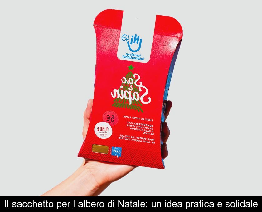 Il Sacchetto Per L'albero Di Natale: Un'idea Pratica E Solidale