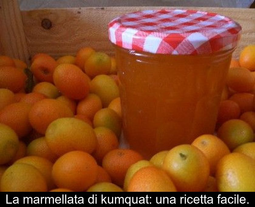 La Marmellata Di Kumquat: Una Ricetta Facile.