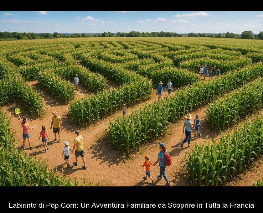 Labirinto Di Pop Corn: Un'avventura Familiare Da Scoprire In Tutta La Francia