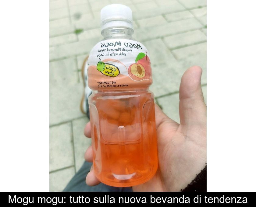 Mogu Mogu: Tutto Sulla Nuova Bevanda Di Tendenza