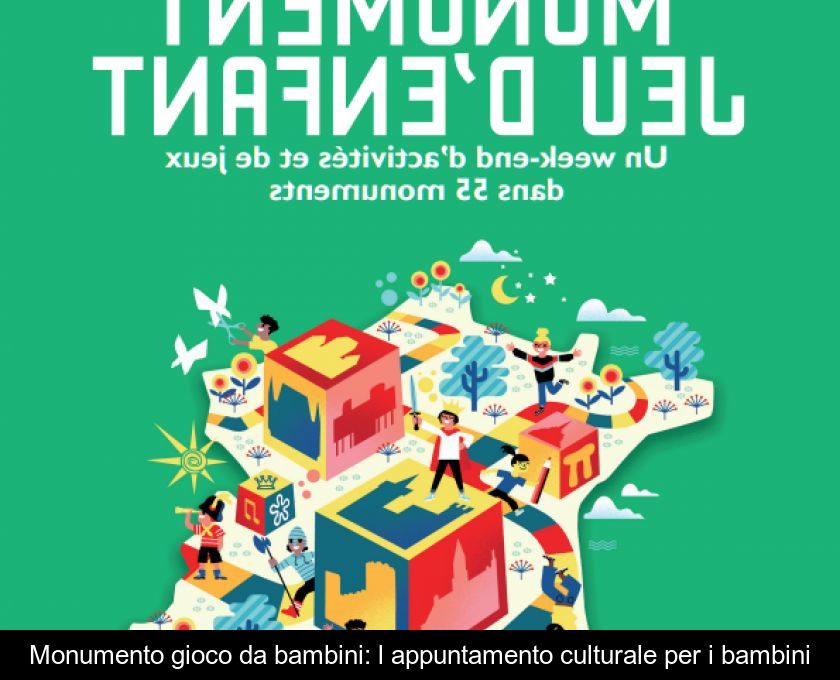 Monumento Gioco Da Bambini: L'appuntamento Culturale Per I Bambini