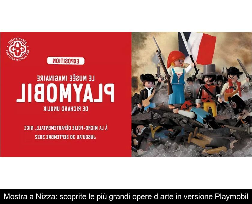 Mostra A Nizza: Scoprite Le Più Grandi Opere D'arte In Versione Playmobil