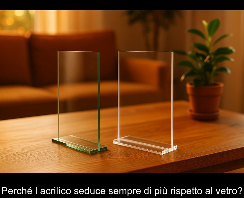 Perché L'acrilico Seduce Sempre Di Più Rispetto Al Vetro?