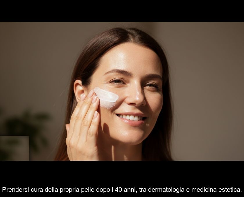 Prendersi Cura Della Propria Pelle Dopo I 40 Anni, Tra Dermatologia E Medicina Estetica.