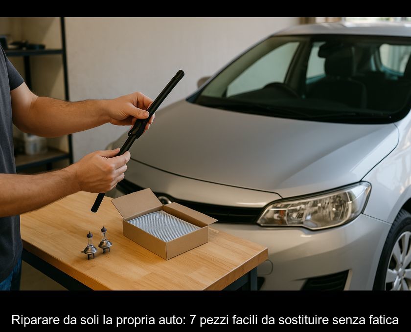 Riparare Da Soli La Propria Auto: 7 Pezzi Facili Da Sostituire Senza Fatica