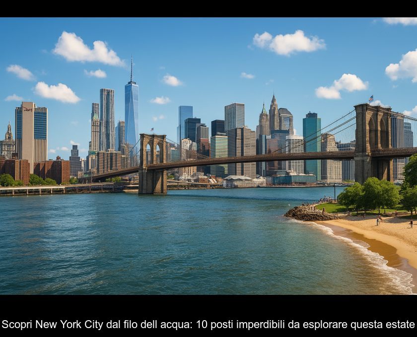 Scopri New York City Dal Filo Dell'acqua: 10 Posti Imperdibili Da Esplorare Questa Estate