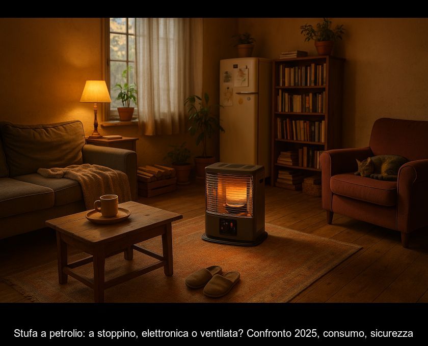 Stufa A Petrolio: A Stoppino, Elettronica O Ventilata? Confronto 2025, Consumo, Sicurezza