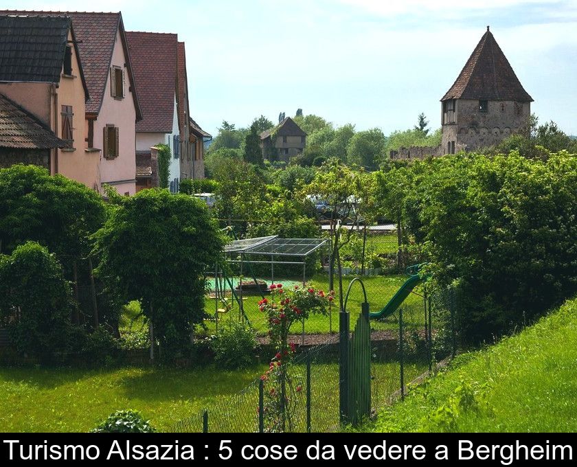 Turismo Alsazia : 5 Cose Da Vedere A Bergheim