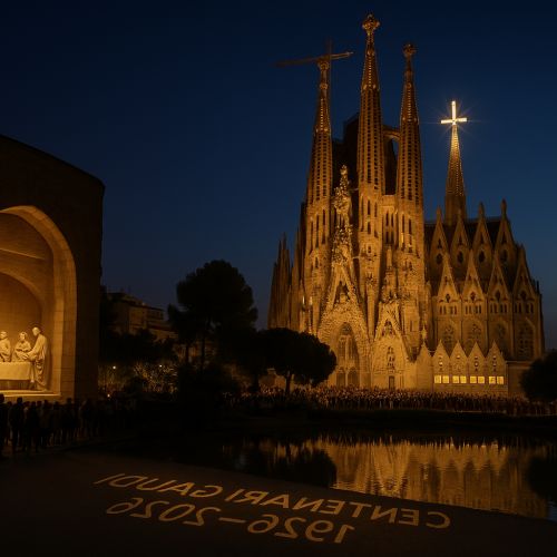 Centenario di Gaudí: la Sagrada Família svela un programma XXL fino al 2026