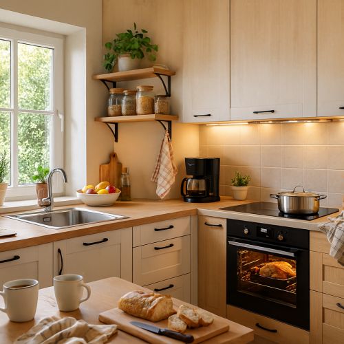Cucina su misura: 10 idee per coniugare stile e piccolo budget
