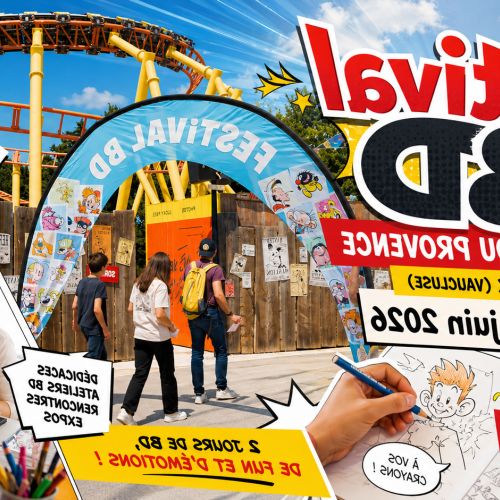 Festival del Fumetto al Parco Spirou Provence: due giorni per immergersi nel 9° arte