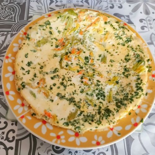 Frittata di fiori di zucca: una ricetta semplice