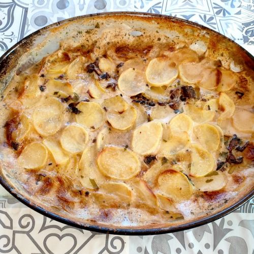 Gratin di patate e funghi: una ricetta semplice