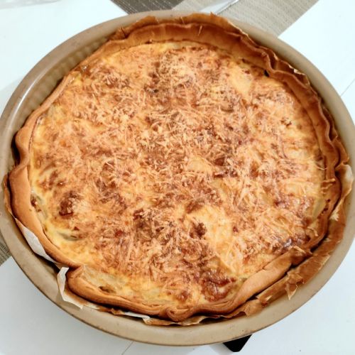 La quiche contadina con pancetta e patate: una ricetta facile