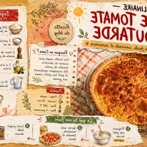 La quiche pomodoro e senape: una ricetta facile