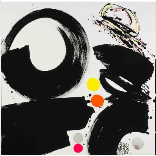 Lassaâd Metoui a Saint-Cloud: quando la calligrafia flirta con l'astrazione