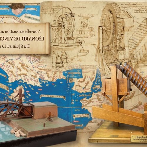 Leonardo da Vinci maestro dell'acqua: il Clos Lucé si tinge di blu per tutta l'estate.