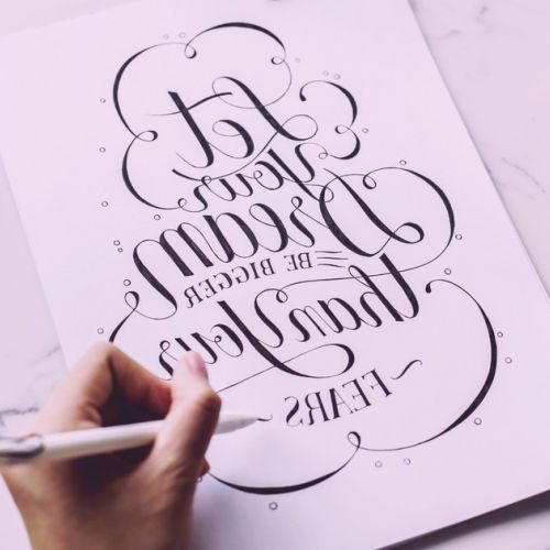 Lettering: 5 consigli per i principianti