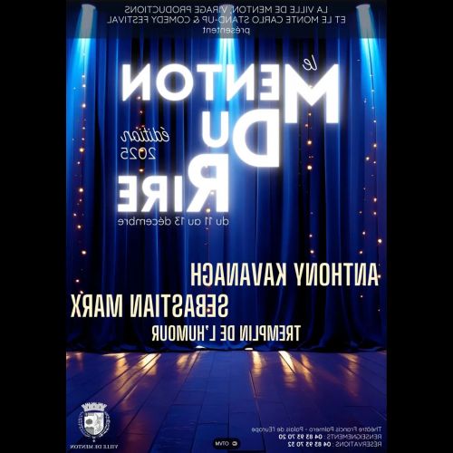 Menton fa la sua commedia: un nuovo festival del ridere sulla Costa Azzurra.