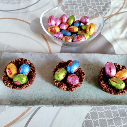 Nidi di Pasqua al cioccolato e avena: una ricetta molto facile