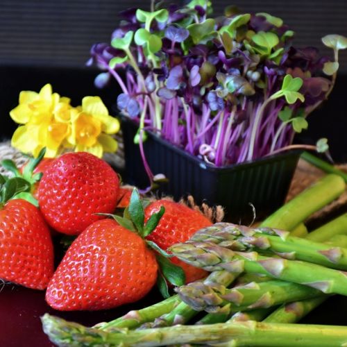 Ricette di primavera: una settimana di menu equilibrati e di stagione.