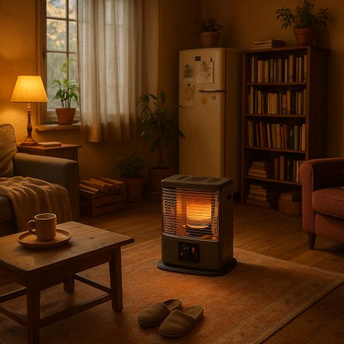Stufa a petrolio: a stoppino, elettronica o ventilata? Confronto 2025, consumo, sicurezza