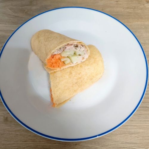 Wrap di tonno: una ricetta facile