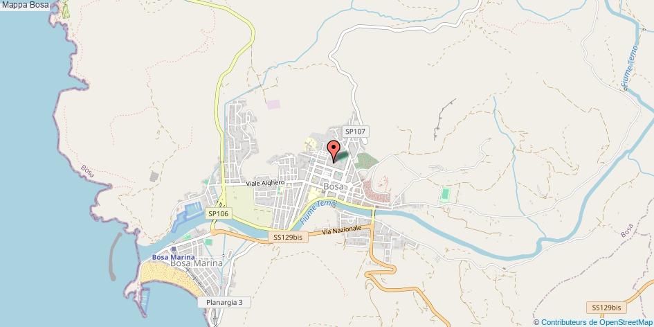 Mappa Bosa 