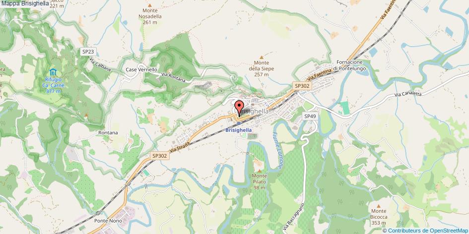 Mappa Brisighella 