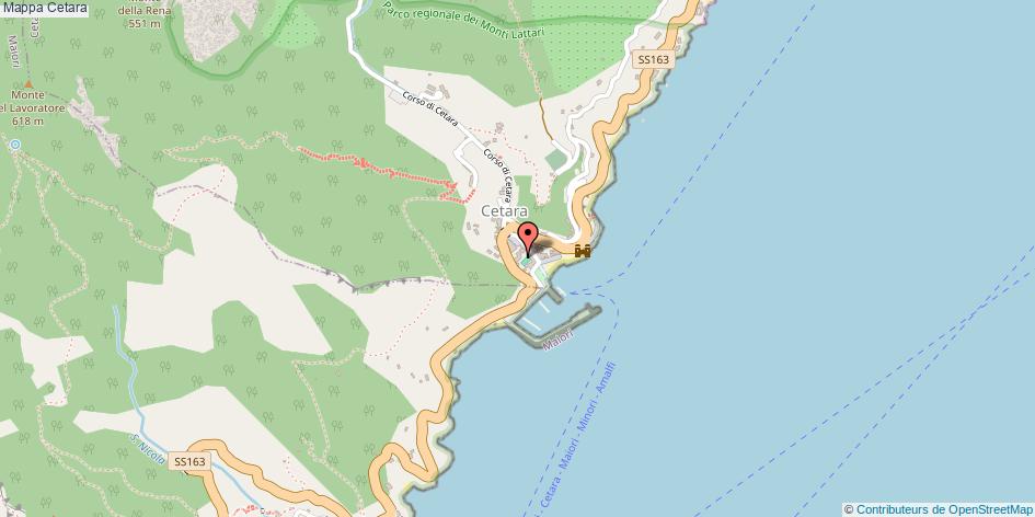 Mappa Cetara 