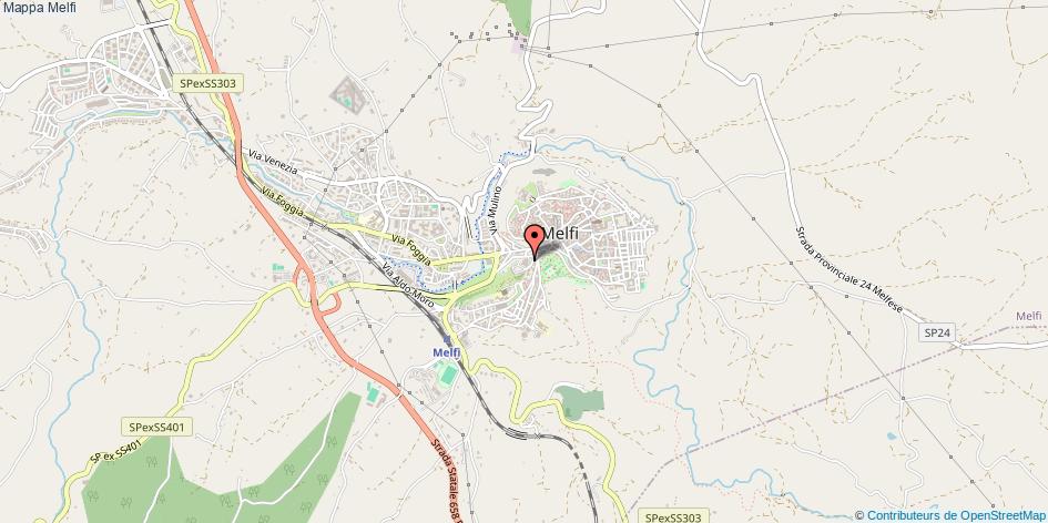 Mappa Melfi 