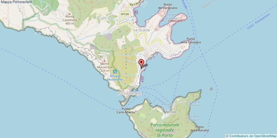 Mappa Portovenere 
